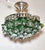 Metal Vintage Italian Crystal Ceiling Lamp, 1960s For Sale - Image 7 of 18