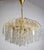 Large Hollywood Regency Swarovski Crystal Waterfall Chandelier, 1980s For Sale - Image 9 of 11