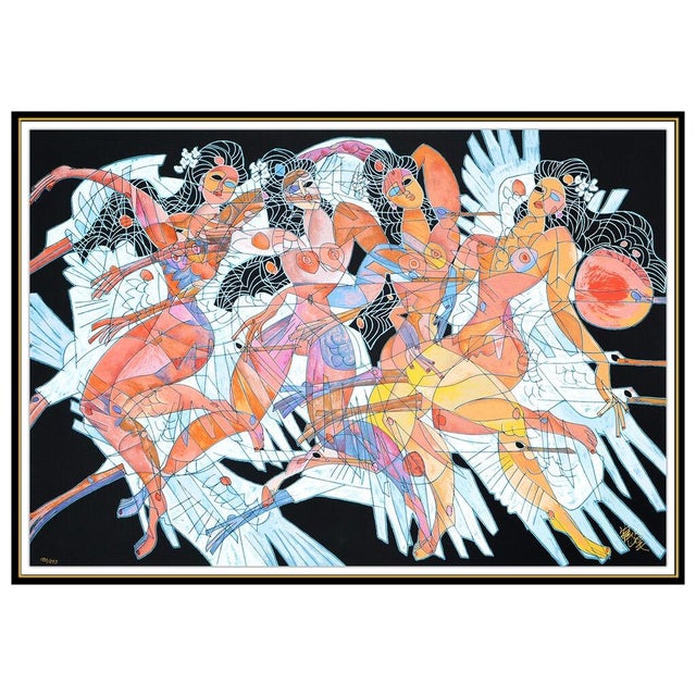 Contemporary 1980s To Soar, Jiang Tiefeng For Sale - Image 3 of 6
