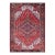 1960s Red Vintage Semi Antique Persian Rug For Sale