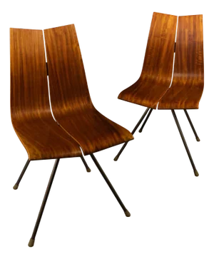 Set of GA Chairs by Hans Bellmann for Horgen-Glarus, 1950s