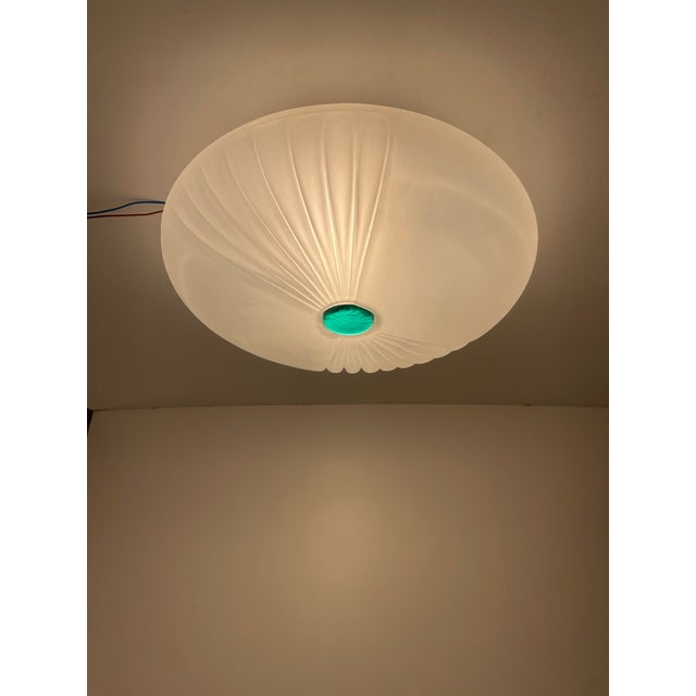 Murano Glass Ceiling Lamp, 1980s For Sale - Image 3 of 14
