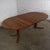 Mid-Century Modern Mid-20th Century Scandinavian Modern Dining Table Solid Teak Round to Oval Expanding by Glostrup Mobelfabrik For Sale - Image 3 of 18