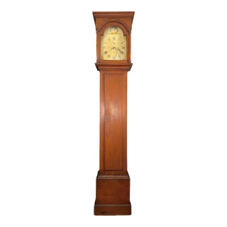 Thomas & Hoadley Early Connecticut Grandfather Clock, Circa 1810 For Sale