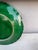 Rustic English Green Majolica Leaves Plate Circa 1880 For Sale - Image 3 of 4