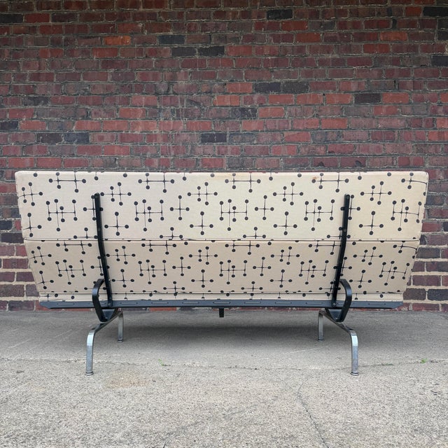 Mid 20th Century Eames for Herman Miller Compact Sofa For Sale - Image 5 of 12