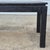 Mid-20th Century Asian Ming Style Rectangular Black Lacquered Grasscloth Coffee Table (48x24") For Sale In Washington DC - Image 6 of 15