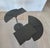 1990s Fan-Shaped Side Tables by Pierre Chareau for Ecart International, 1990, Set of 2 For Sale - Image 5 of 11