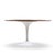Knoll Eero Saarinen for Knoll Mid Century 54 Inch Walnut Tulip Dining Table For Sale - Image 4 of 6