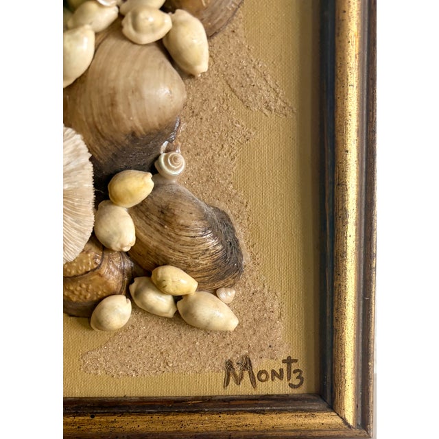 Celebrate the timeless beauty and wonder of sea shells with this chic one-of-a-kind folk art creation. Framed in a simple...