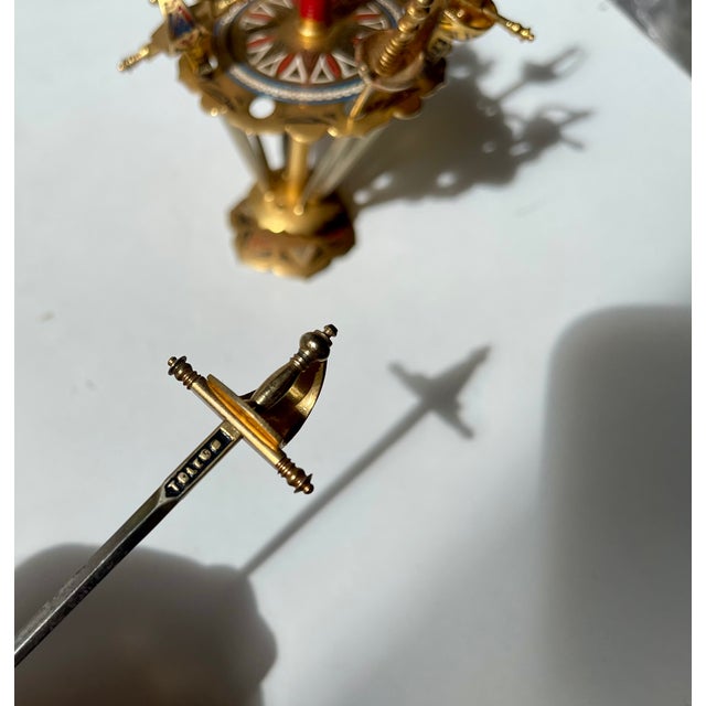 1970s Vintage Toledo Cocktail Sword Skewers, 1970s, Set of 8 For Sale - Image 5 of 7