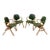 Mid Century Modern Plywood Dining Chairs by Joe Atkinson for Thonet for Reupholstery - Set of 4 For Sale