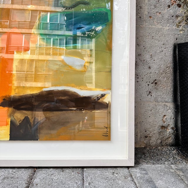 Lorenzo Colomo, Abstract Composition, 21st Century, Mixed Media on Paper, Framed For Sale - Image 12 of 18