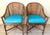 Mid-Century Modern Pair McGuire Rattan and Cane Chairs For Sale - Image 3 of 14
