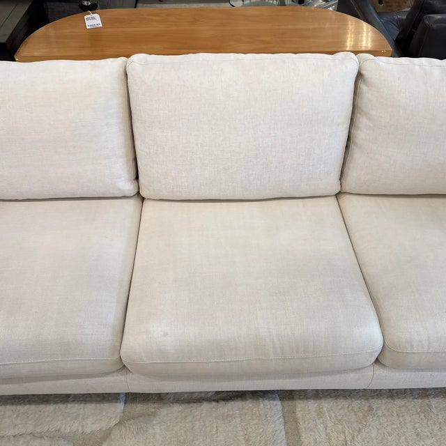 Scandinavian Designs Mid Century Style Sofa For Sale - Image 4 of 10