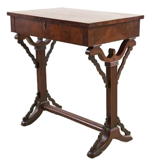 Antique Walnut Work Table
