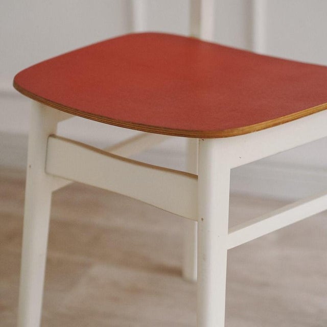 Mid-Century Modern Dining Chairs in Plywood, 1960s, Set of 4 For Sale - Image 9 of 11