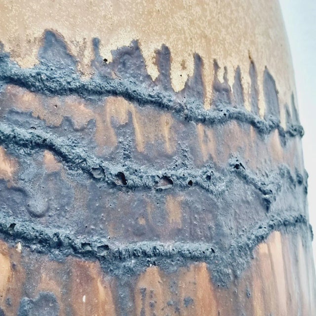 Giant Ceramic Floor Vase, 1970s For Sale - Image 11 of 12