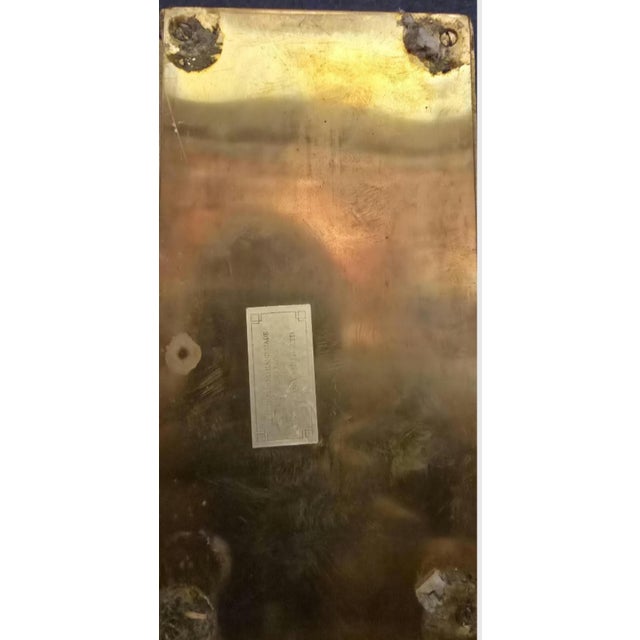 Brass Maitland-Smith Hessian Soldier Style Brass Doorstop For Sale - Image 8 of 8
