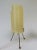 1950s Brass Tripod Night Lights with Beige Acrylic Glass Shade, 1950s, Set of 2 For Sale - Image 5 of 12