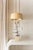 1970s Hollywood Regency French Lilly Pad Table Lamp, Maison Jansen Style For Sale - Image 5 of 10