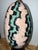 Artful Painting Like Mid Century Modern Turned Pottery Ceramic Lamp. In the style of Livia Gorka. A beautiful inspiring...