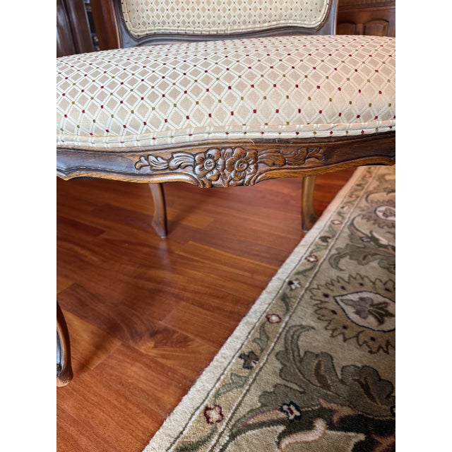 Vintage Louis XV Armchair For Sale - Image 11 of 12