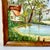 Wood 1983 Vintage Impressionist Boho Chic Original Oil Painting, Lake House by Donna Semm For Sale - Image 7 of 14