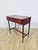 A unique dressing table made of teak wood, combining minimalist elegance with functionality. The furniture has a liftable...