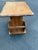 Mid-Century Modern Solid Oak Vintage End Table/Magazine Rack For Sale - Image 3 of 3