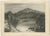 Vintage print titled 'Atago-San'. Original print with a view of Mount Atago. Mount Atago is a 924m mountain in the...