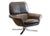 Late 20th Century Pair of Minotti X Rodolfo Dordoni Blake Soft Armchairs With Davis Round Ottoman For Sale - Image 5 of 7