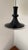 Black Opal Glass P&T Pendant Lamp by Michael Bang for Holmegaard, Denmark 1970s For Sale - Image 6 of 10