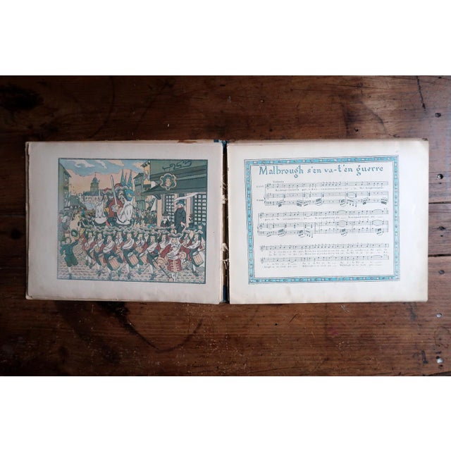1920s Antique French Illustrated Children's Music Book "Voyez Comme on Danse", Gabriel Pierné, c.1920 For Sale - Image 5 of 11