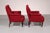 This impressive burgundy fabric armchair combines generous proportions with timeless character and inviting comfort. Its...