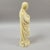 Figurative Antique Alabaster Statue Girl Standing on Snake For Sale - Image 3 of 7