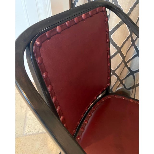 Rare Pair of Josef Hoffmann Model 725 B/F Chairs for J. & J. Kohn For Sale In Atlanta - Image 6 of 18