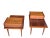 Mid-Century Modern Mid-Century American of Martinsville Walnut Nightstands With Floating Drawer- A Pair For Sale - Image 3 of 17