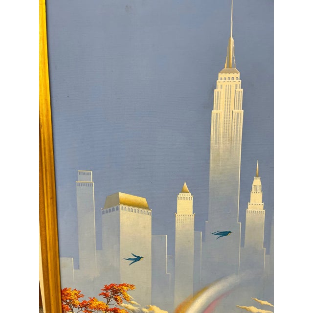 Framed Steve R. Dodd Sci-Fi Fantasy Illustration Painting For Sale In New York - Image 6 of 8