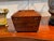 Wood 19th Century Sarcophagus Form Tea Caddy With Brass Paw Feet For Sale - Image 7 of 7