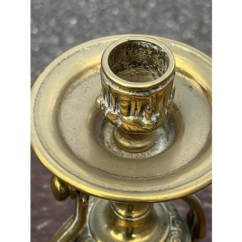 Ships Wall Mounted Brass Candlestick For Sale - Image 6 of 9