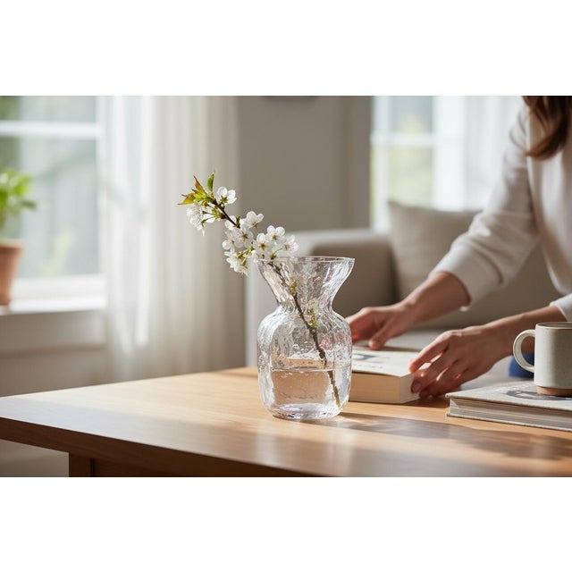 An evocative piece of late 20th-century Scandinavian art glass by SEA Glasbruk in the distinctive Blomknyte style, offered...