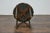 19th Century English Faux Bamboo Side Table with Zebra Hide Top and Casters For Sale - Image 11 of 12
