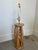 Wood 1970s Bent Bamboo Sculptural Table Lamp For Sale - Image 7 of 8