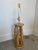 Wood 1970s Coastal Bent Bamboo Sculptural Table Lamp For Sale - Image 7 of 8