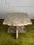 Unique Vintage Postmodern Granite Stone Coffee Table With Scalloped Edge For Sale - Image 9 of 16