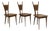 Wooden Chairs, 1950s, Set of 6 For Sale
