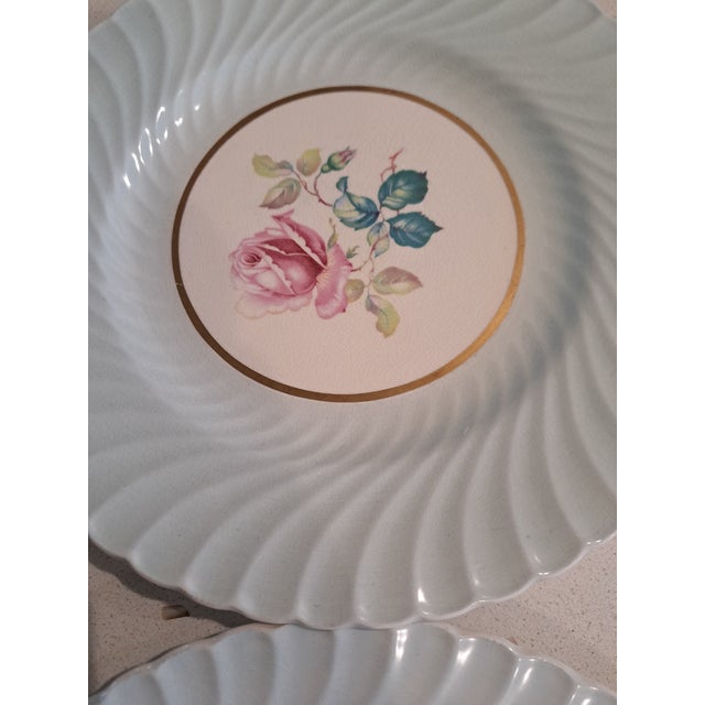 1940s BurleighWare Dessert Plates - Set of 12 For Sale - Image 17 of 18