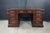 Hekman Furniture Vintage Hekman Mahogany Tooled Leather Top Executive Kneehole Office Desk 60" For Sale - Image 4 of 18