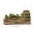 2000 - 2009 Natural Stone Carved Snail Mushroom on Wood Fengshui Display Figure For Sale - Image 5 of 6